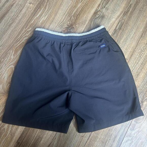 Chubbies Swim Trunks Black White Size Medium 7” Inseam Pink Mesh Liner - Picture 4 of 8